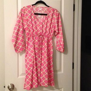 Beautiful pink patterned tunic