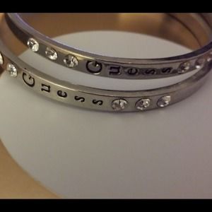SOLD Authentic guess earrings. Set of 2.