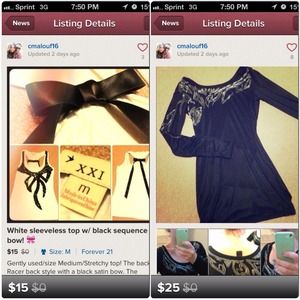 2 item bundle! 🚫Reserved! 🚫