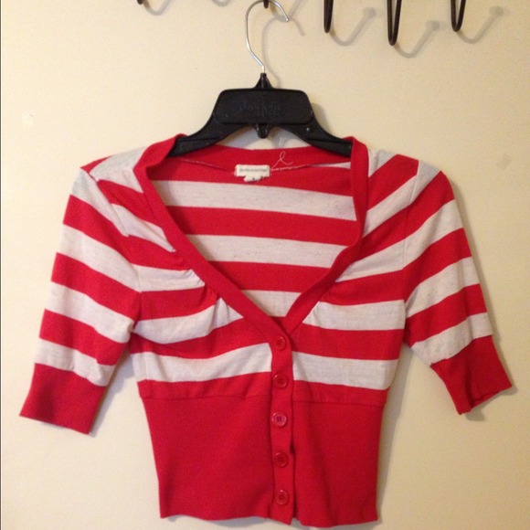 Striped cardigan