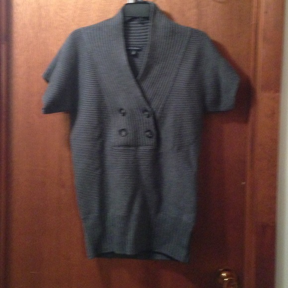 Vintage 1980'S Banana Republic short-sleeved cotton box shirt, size L, men's. cotton beige type brown Vintage Second Hand