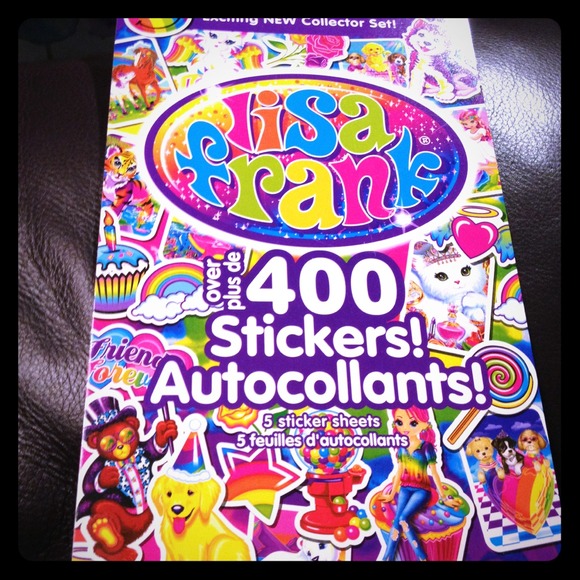 Lisa Frank 400 stickers book! - Picture 1 of 4