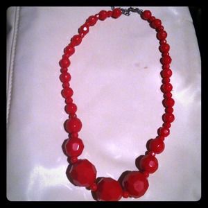 Red necklace