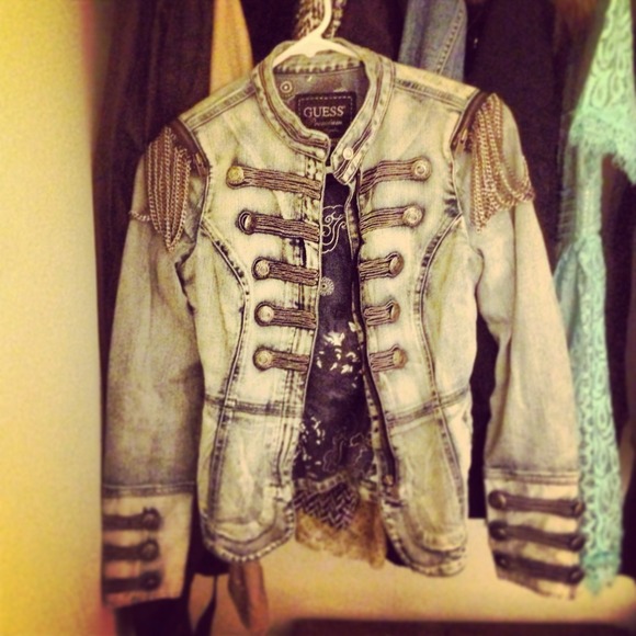 Guess limited edition military jacket/blazer