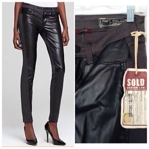 ⬇️Leatherette skinny jeans by Sold Design Lab⬇️