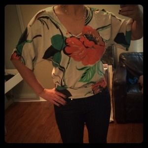 Anthropologie Leifsdottier silk blouse