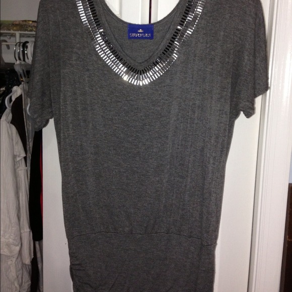 Sequin top