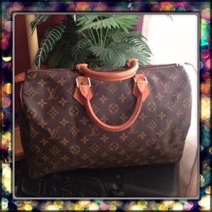 Authentic Louis Vuitton Speedy 35