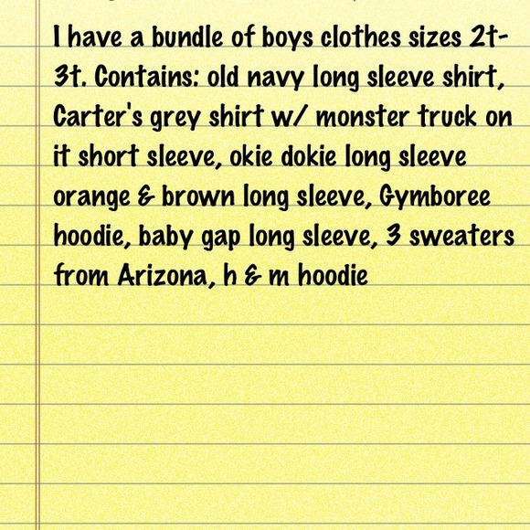 Toddler boy tops