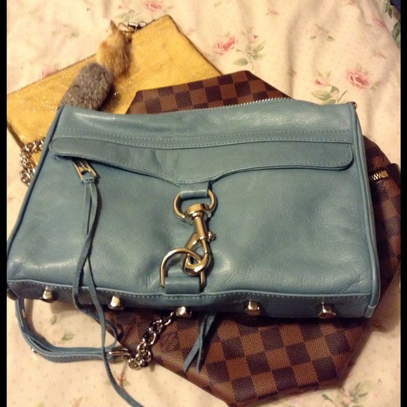 SOLD!!!  Rebecca minkoff baby blue Mac