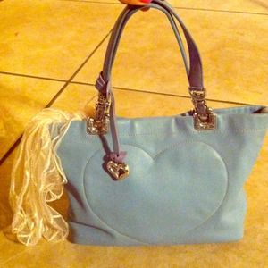 Brighton heart blue purse