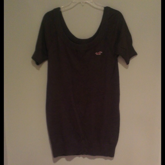 SOLD Brown Hollister Sweater Dress