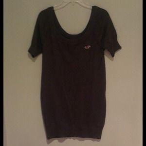 SOLD Brown Hollister Sweater Dress