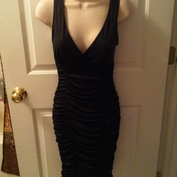 Sexy black dress