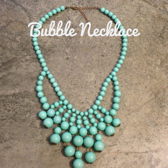 Turquoise Bubble Necklace