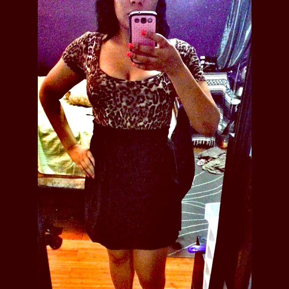 Leopard dress