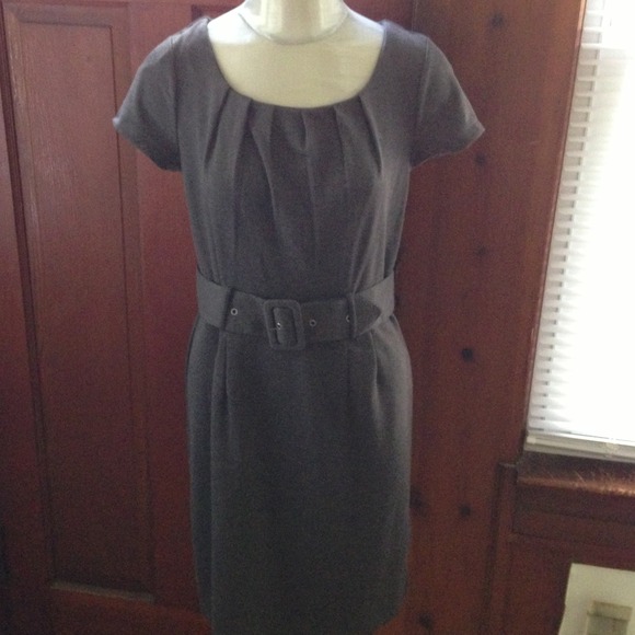 H&M grey "suiting" dress