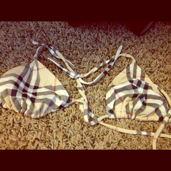 Burberry bikini top