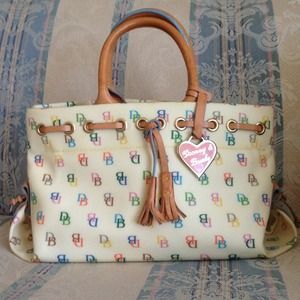 Dooney and Bourke purse with matching card holder