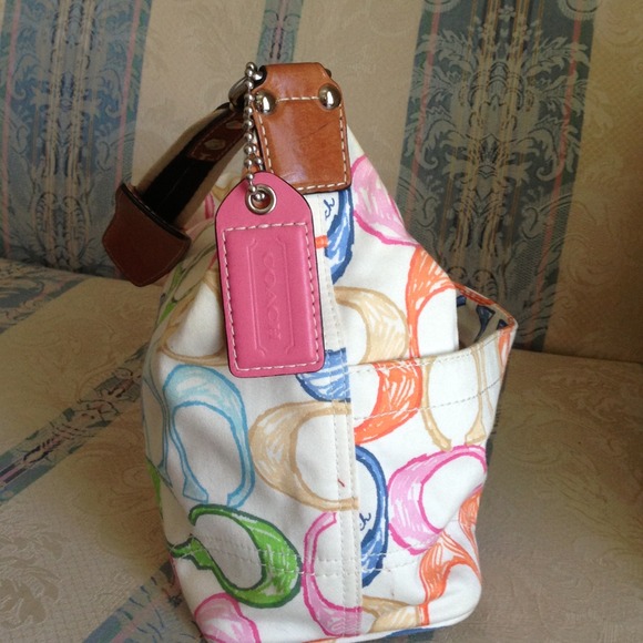 Colorful Coach Handbag - Picture 2 of 4