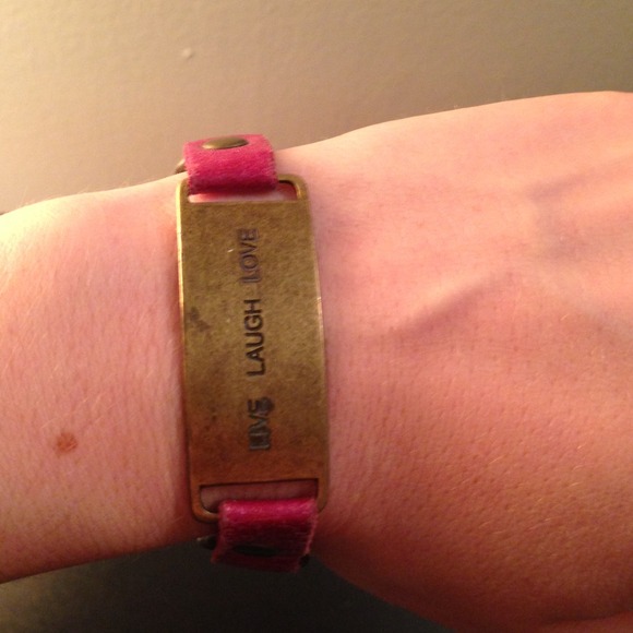 Live laugh love bracelet