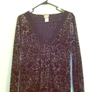 Daytrip felt floral design long sleeve