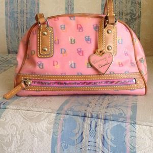Pink Dooney and Bourke handbag