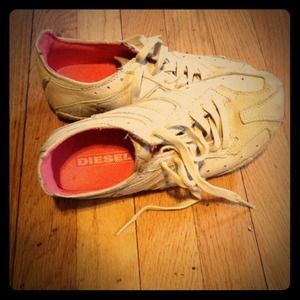 Leather diesel shoes