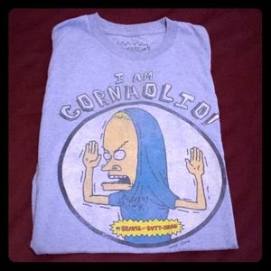 Vintage Beavis "I Am Cornholio!" Tee