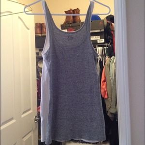 Madewell vest 2 in 1- white and gray (medium)