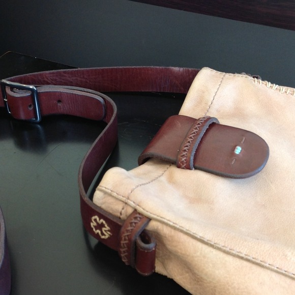 Lucky Brand Leather Cross Body Purse