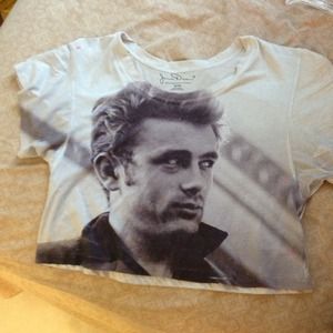 James Dean crop top