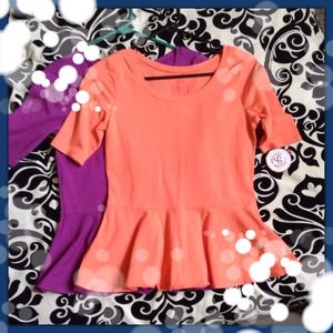 Peplum tops