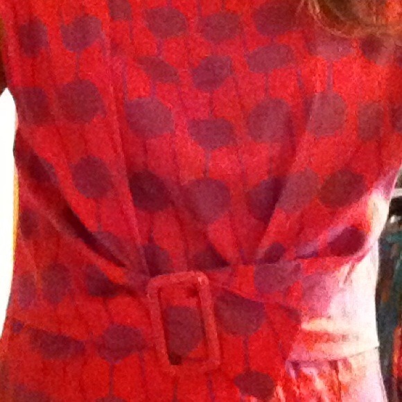 Cute polka dot mod style dress - Picture 2 of 2