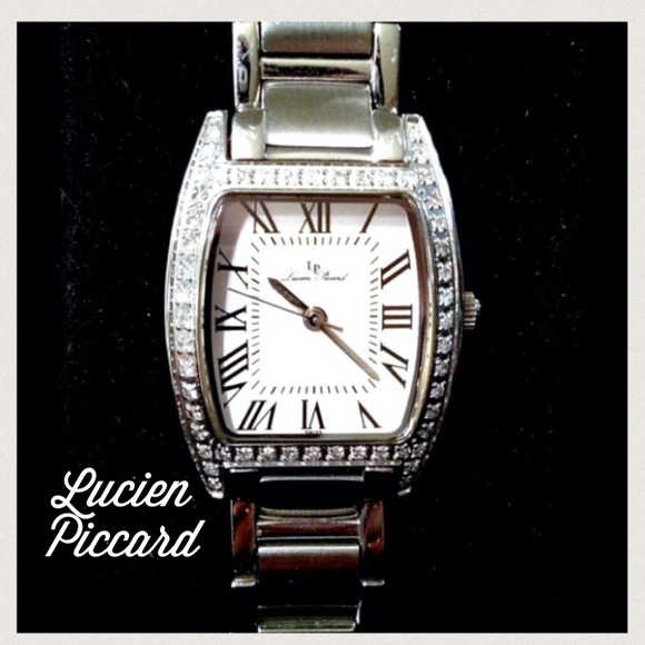 💯Auth. Lucien Piccard Watch White Diamond 0.52 ct