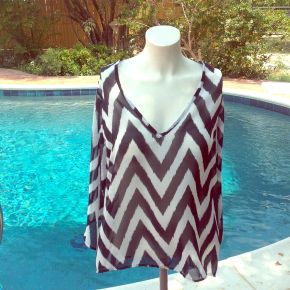 Chevron blouse