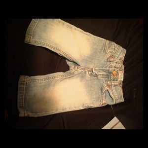 Children's place baby girl jeans 6 months