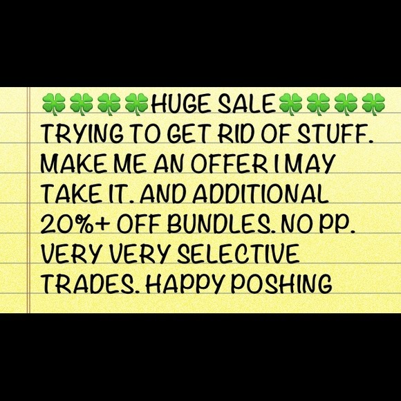 HUGE SALE