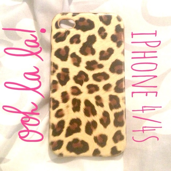😃Leopard iPhone 4/4s case