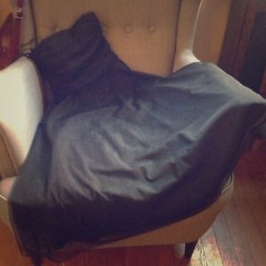 Black Ballet Style Evening Dress