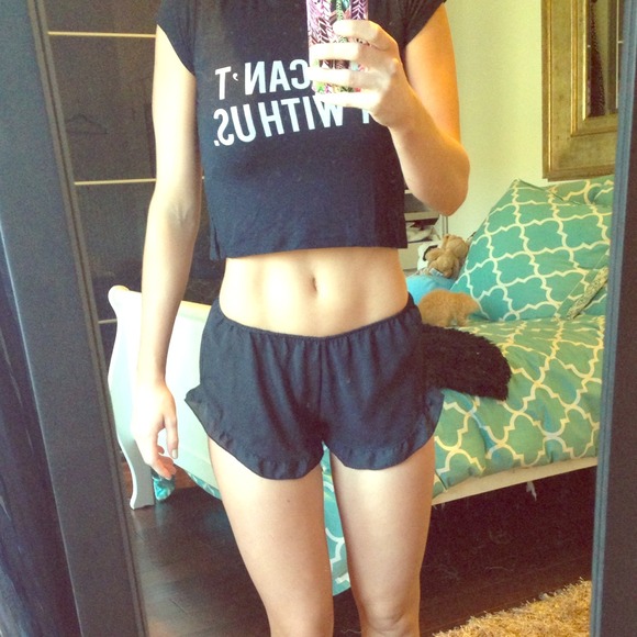Sold💗Black Vodi shorts