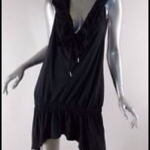 Lulu Lemon Black Hooded Coverup