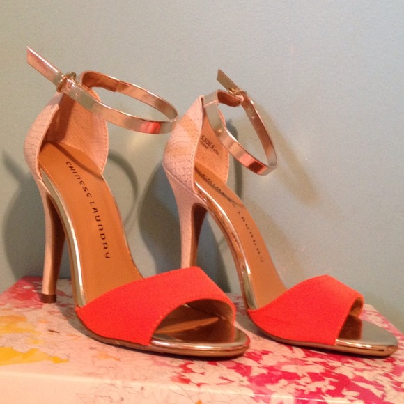 Strap heels