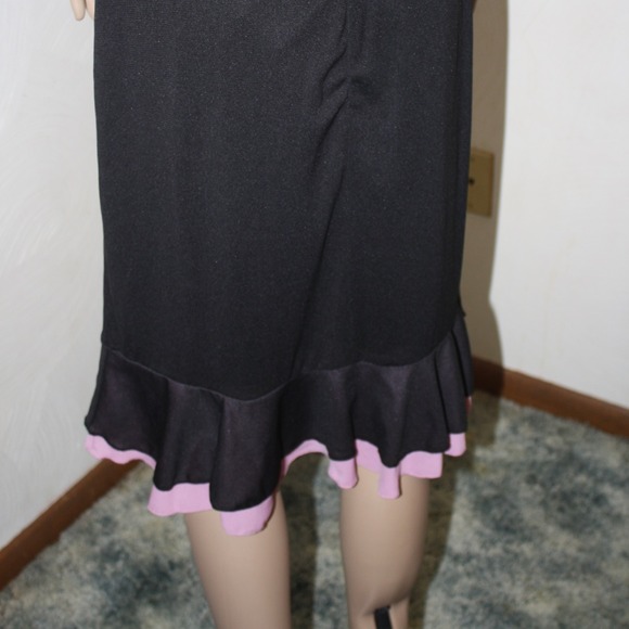 PS Per Seption black and pink skirt. - Picture 4 of 4