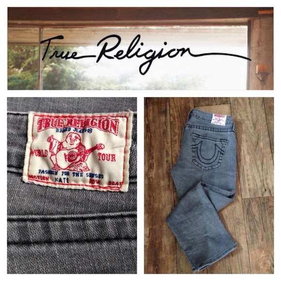 ❌SOLD❌True Religion Crop Jean
