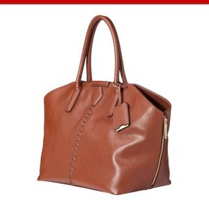 phillip lim large carry all tote with gusset brown