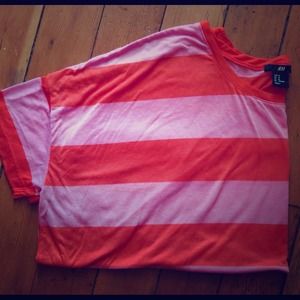 Boxy striped t-shirt