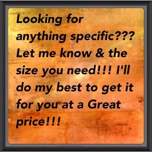 Looking for anything specific???