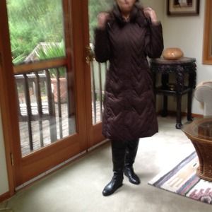 Very warm down coat by Nine West.