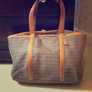 Authentic Coach Tote Bag